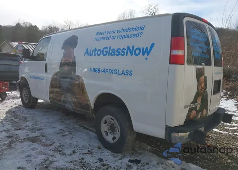 2017 GMC Savana 2500 Work Van z USA, uszkodzony, nr VIN 1GTW7AFF8H1908662